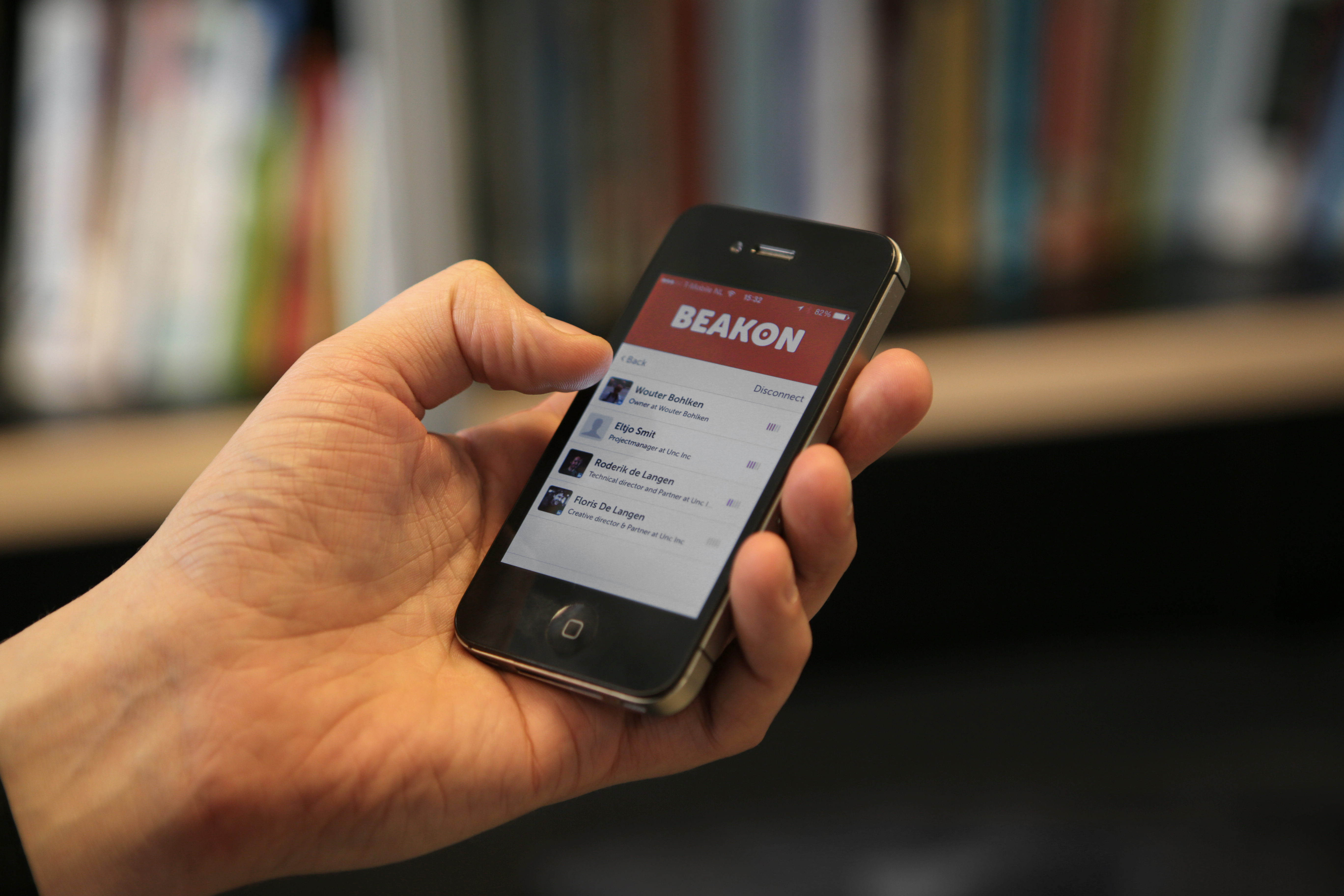 beakon, a location based relevance app